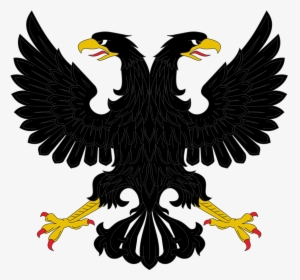 Black Double Headed Eagle, HD Png Download, Free Download