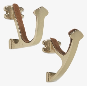 Solid Brass Gun Display Hangers - Antique Gun Hooks, HD Png Download, Free Download