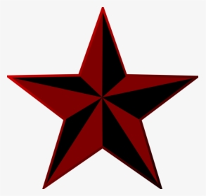 Red And Black Star, HD Png Download, Free Download