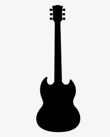 Music Instrument Guitar Free Picture - Gibson Sg Guitar Silhouette, HD Png Download, Free Download