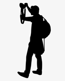 Photographer Silhouette Png, Transparent Png, Free Download