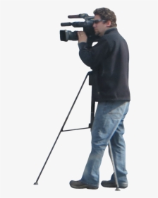 Man And Video Camera Png - Man With Camera Png, Transparent Png, Free Download