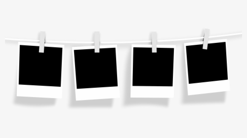 Clip Art Hanging Frame Png - Hanging Polaroid Transparent Background, Png Download, Free Download