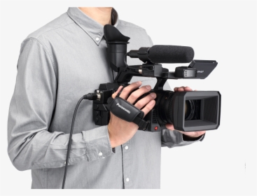 Transparent Camera Man Png - Guy Holding Video Camera, Png Download, Free Download
