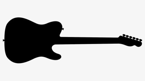 Electric Guitar Silhouette Png - Guitar Silhouette Transparent, Png Download, Free Download
