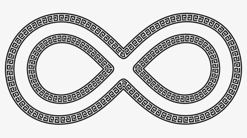 Greek Border Infinity Symbol Clip Arts - Computer Symbol Art, HD Png Download, Free Download