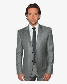 Download Bradley Cooper Png Transparent Image For Designing - Bradley Cooper Grey Suit, Png Download, Free Download