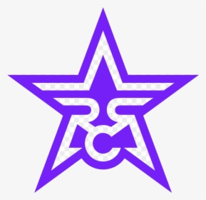 Dallas Cowboys Rose City Rollers Star Clipart Transparent - Cowboys Logo Black And White, HD Png Download, Free Download