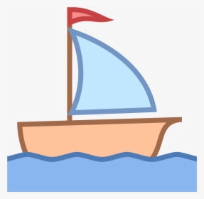 Sailing Boat Clipart Little Boat - Sail Boat Clip Art, HD Png Download, Free Download
