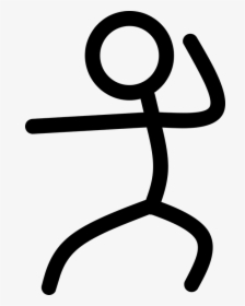 Stick Man Fight Kungfu Side - Stick Figure Kung Fu, HD Png Download, Free Download