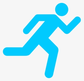 Person Running Clipart - Running Stick Figure, HD Png Download, Free Download