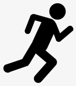 Stick Figure Running Png Transparent Images - Stick Figure Running Png, Png Download, Free Download