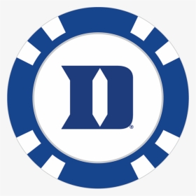 Duke Blue Devils Poker Chip Ball Marker - Dallas Stars Poker Chip, HD Png Download, Free Download