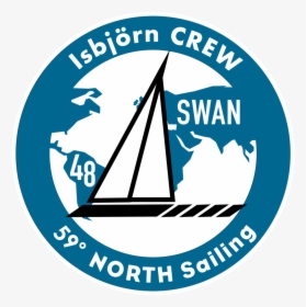 Isbjorn Crew Patch - 59 North Sailing, HD Png Download, Free Download