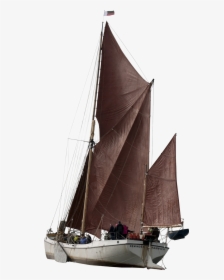 Oldsailboatback - Old Sail Boat Png, Transparent Png, Free Download