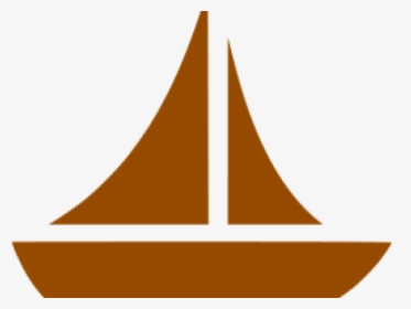 Sail Clipart Brown Boat - Sail, HD Png Download, Free Download