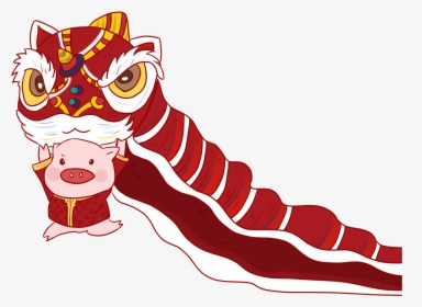 Chinese New Year Png - Lion Dance Transparent, Png Download, Free Download