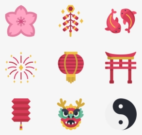 Chinese New Year Decoration Png Free Image - Chinese New Year Icon, Transparent Png, Free Download