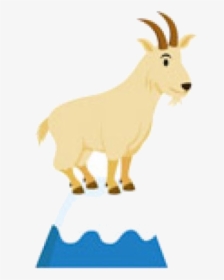 Goat Mountain Clipart Free On Transparent Png - Goat Mountain Clip Art, Png Download, Free Download