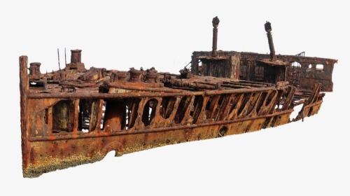 Transparent Boat - Shipwreck Transparent, HD Png Download, Free Download