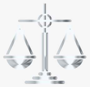 Justice Scale Png Silver, Transparent Png, Free Download