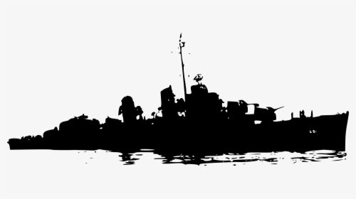 Battleship Clip Art - Battleship Silhouette Clip Art, HD Png Download, Free Download