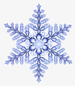 Snowflakes Png Image Background - Six Fold Symmetry Snowflake, Transparent Png, Free Download