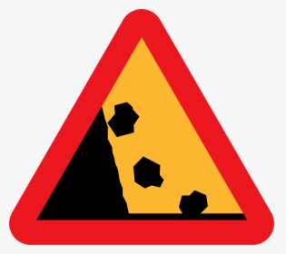 Thumb Image - Falling Rocks Road Signs, HD Png Download, Free Download