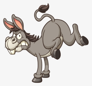 Donkey Cartoon Png - Cartoon Mules, Transparent Png, Free Download