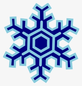 Snowflake Svg Clip Arts - Cartoon Snowflake Transparent Background Png, Png Download, Free Download