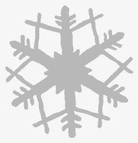 Snowflake Image Winter Illustration - Snowflake Gray, HD Png Download, Free Download