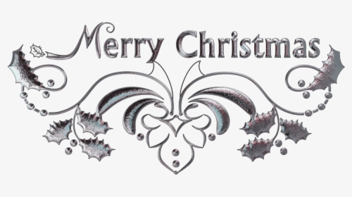 Christmas Text - Merry Christmas Text Png Hd, Transparent Png, Free Download