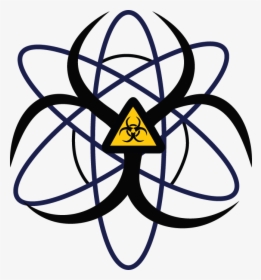 The Biohazard To Replace Biohazard Sign Png - Cartoon Atom, Transparent Png, Free Download