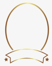 Photo Frame Gold Style Free Picture - Transparent Oval Frame Png, Png Download, Free Download