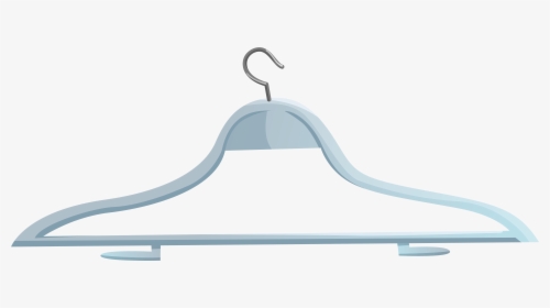 Clothes Hanger Png Clip Art - Hanger For Clothes Png, Transparent Png, Free Download