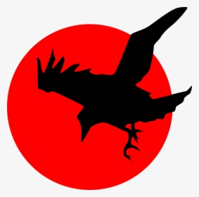 Raven Silhouette Png, Transparent Png, Free Download