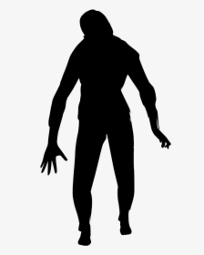 Silhouette Scary Man , Png Download - Transparent Silhouette Scary Man, Png Download, Free Download