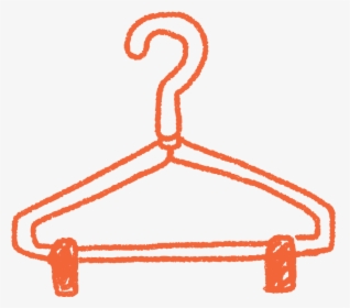 Hanger Clipart Garment - Clothes Hanger, HD Png Download, Free Download