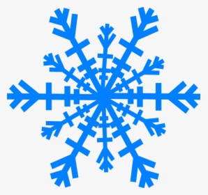 Blue Snowflake Png - Purple Snowflake Clipart, Transparent Png, Free Download