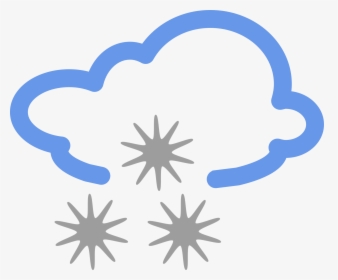 Simple Weather Symbols Big - Weather Icons Snow Animated, HD Png Download, Free Download