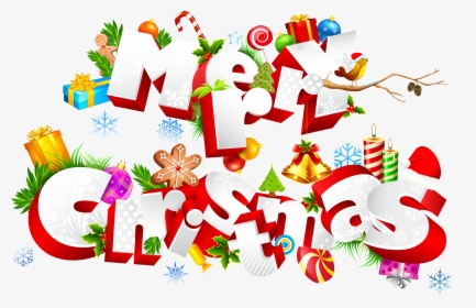 Sweet Merry Christmas Png Clipart Image - Clip Art Merry Christmas Png, Transparent Png, Free Download