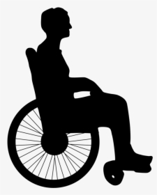 Human - Person In Wheelchair Clipart, HD Png Download, Free Download