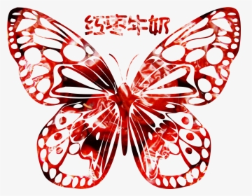 Transparent Red Butterfly Png - Butterfly, Png Download, Free Download