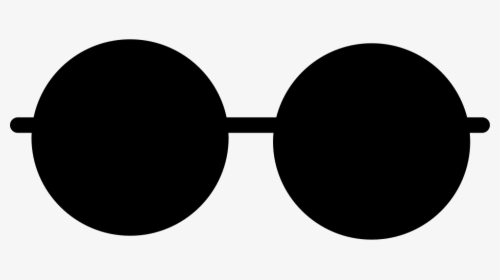 Black Round Glasses Png, Transparent Png, Free Download