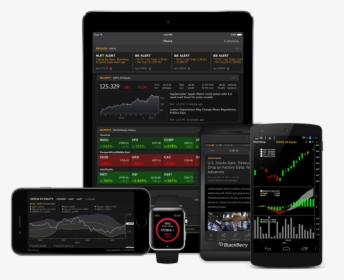 Bloomberg Terminal Mobile , Png Download - Bloomberg Professional Mobile App, Transparent Png, Free Download