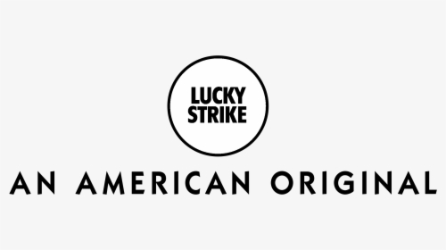 Lucky Strike Logo Black And White - Circle, HD Png Download, Free Download