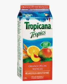 Tropicana Juice Png File - Mango And Peach Juice, Transparent Png, Free Download