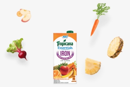 Tropicana Essentials Iron Juice - Tropicana, HD Png Download, Free Download