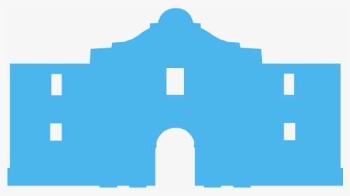 Silhouette Of The Alamo, HD Png Download, Free Download