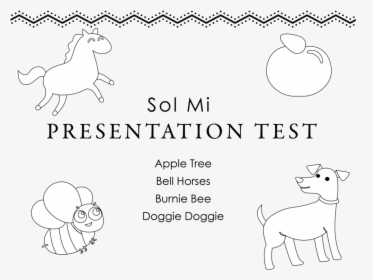 Presenting Sol And Mi Test-01 - Line Art, HD Png Download, Free Download